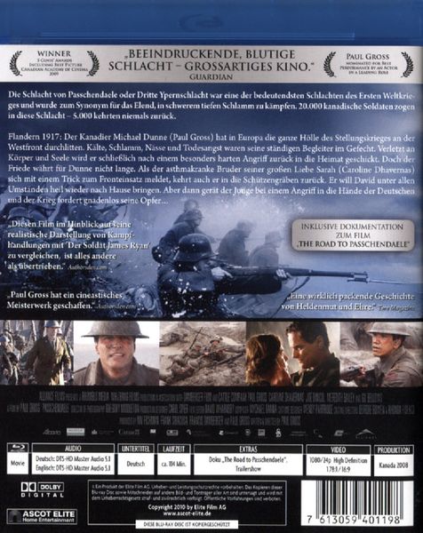 Produktbild: Das Feld der Ehre - Passchendaele