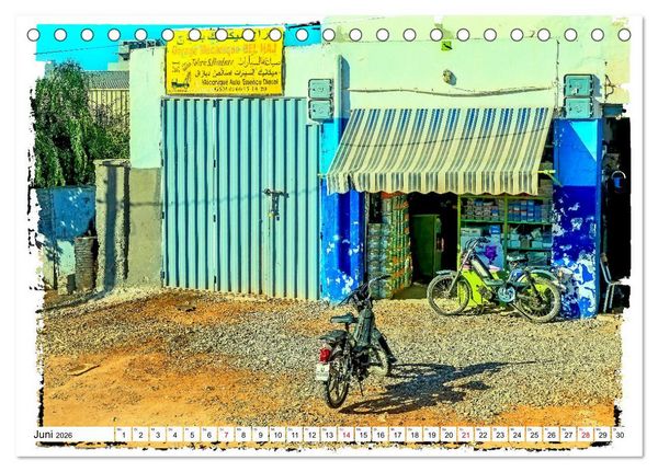 Produktbild: Marokkanische Impressionen (Tischkalender 2026 DIN A5 quer), CALVENDO Monatskalender