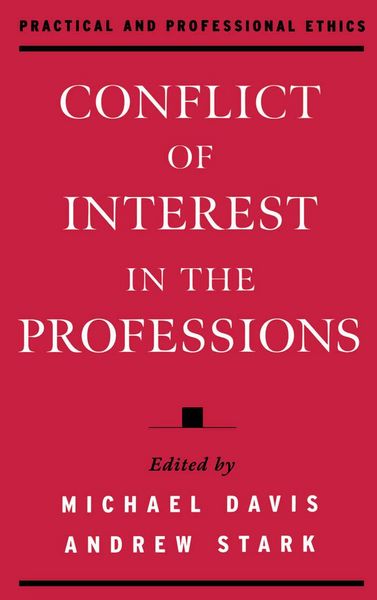 Produktbild: Conflict of Interest in the Professions