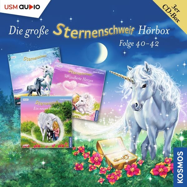 Die große Sternenschweif Hörbox Folgen 40-42 (3 Audio CDs) - Linda Chapman, CD, 9783803237439