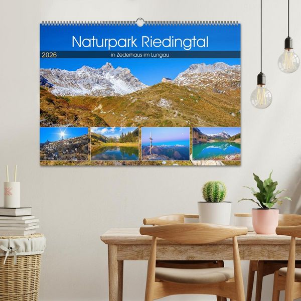 Produktbild: Naturpark Riedingtal (Wandkalender 2026 DIN A2 quer), CALVENDO Monatskalender