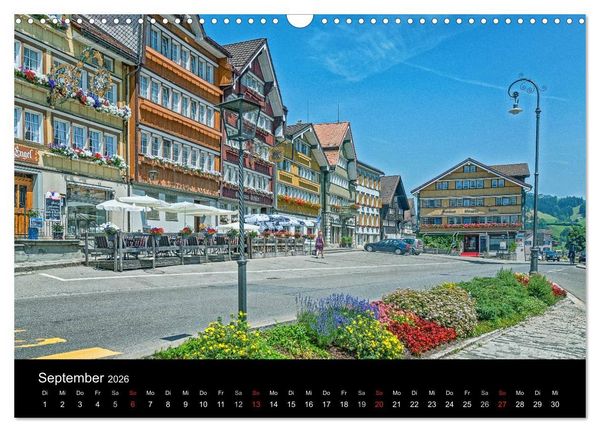 Produktbild: Von Schaffhausen zum S&auml;ntis (Wandkalender 2026 DIN A3 quer), CALVENDO Monatskalender