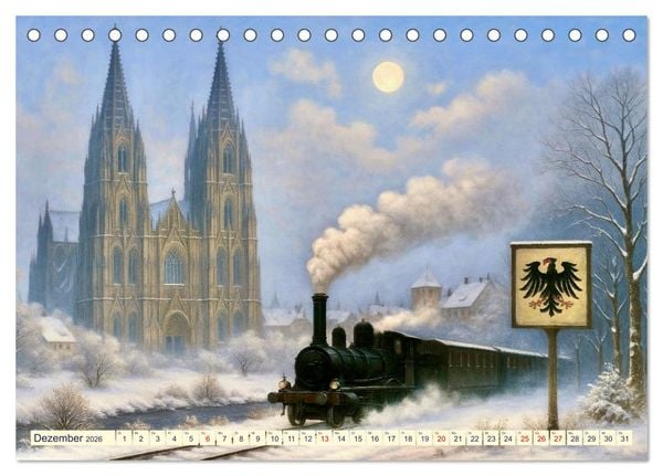 Produktbild: Heinrich Heine. Sein Leben, seine literarischen Werke (Tischkalender 2026 DIN A5 quer), CALVENDO Monatskalender