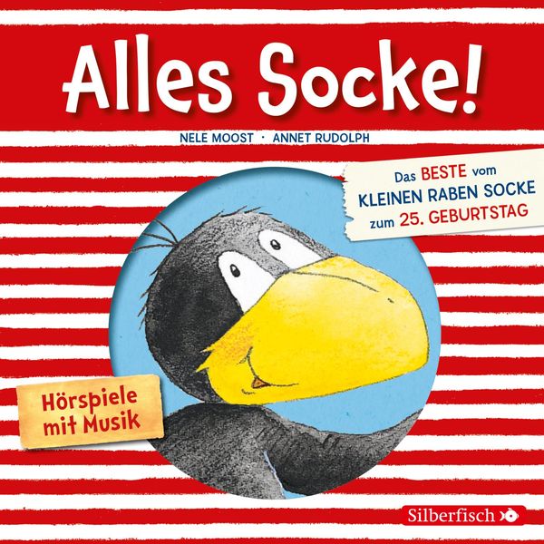 Produktbild: Alles Socke! (Alles erlaubt?, Alles Eis!, Alles gefunden!, Alles zu sp&auml;t!, Alles echt wahr!, Alles nass!, Alles Bitte-danke!, Alles verlaufen!) (Der kleine Rabe Socke) (H&ouml;rspiel)