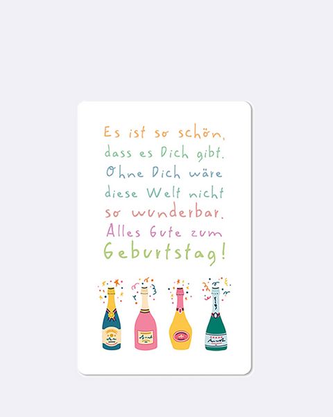 Produktbild: Lunacard Postkarte *Sch&ouml;n dass es dich gibt