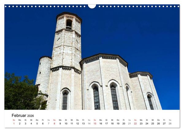 Produktbild: Gubbio - die mittelalterliche Stadt in Umbrien (Wandkalender 2026 DIN A3 quer), CALVENDO Monatskalender