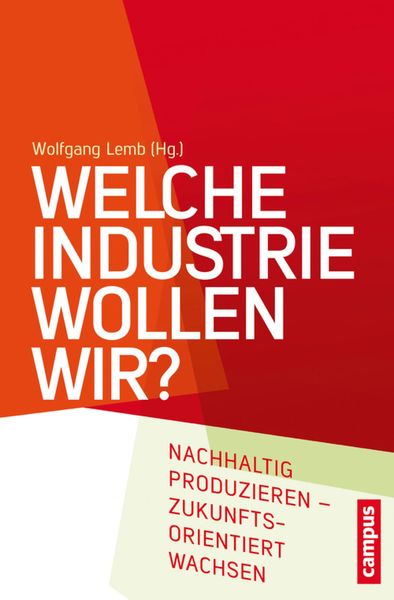 Produktbild: Welche Industrie wollen wir?