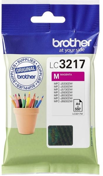 Brother Druckerpatrone LC-3217M Original Magenta LC3217M