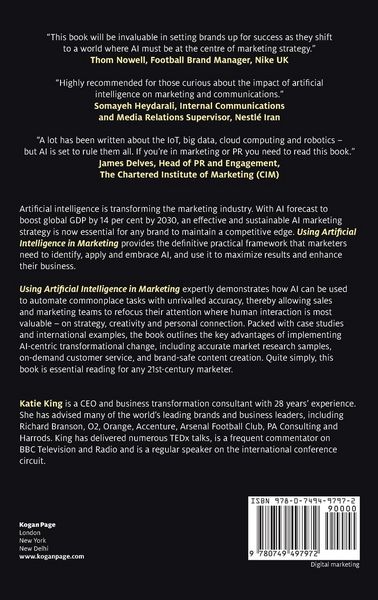 Produktbild: Using Artificial Intelligence in Marketing