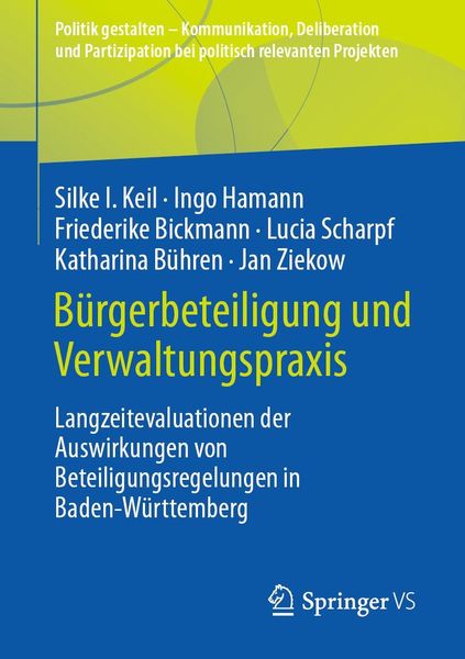Produktbild: B&uuml;rgerbeteiligung und Verwaltungspraxis