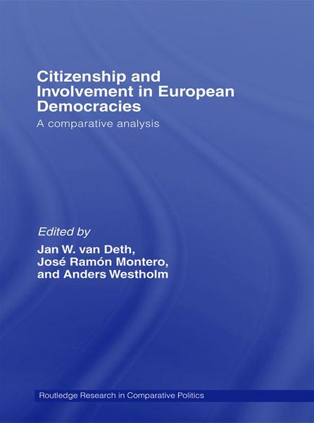 Produktbild: Citizenship and Involvement in European Democracies