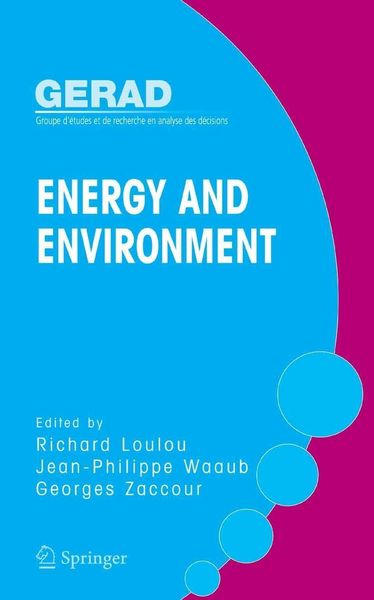 Produktbild: Energy and Environment