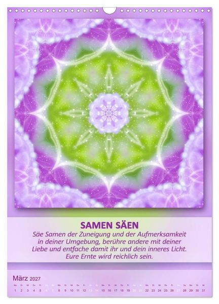Produktbild: Light Energy Mandalas - Kalender - Vol. 2 (Wandkalender 2027 DIN A3 hoch), CALVENDO Monatskalender