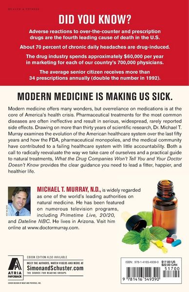 Produktbild: What the Drug Companies Won't Tell You and Your Doctor Doesn't Know