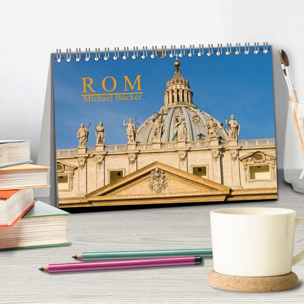 Produktbild: Rom (Tischkalender 2026 DIN A5 quer), CALVENDO Monatskalender