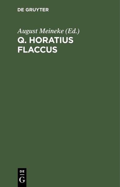 Produktbild: Q. Horatius Flaccus