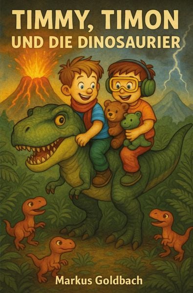 Timmy, Timon und die Dinosaurier, Taschenbuch von Markus Goldbach, Rediroma-Verlag, 9783988858856