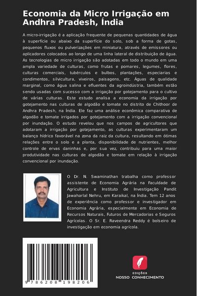 Produktbild: Economia da Micro Irriga&ccedil;&atilde;o em Andhra Pradesh, &Iacute;ndia