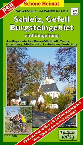 Produktbild: Radwander- und Wanderkarte Schleiz