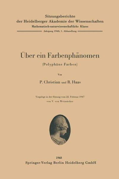 Produktbild: &Uuml;ber ein Farbenph&auml;nomen