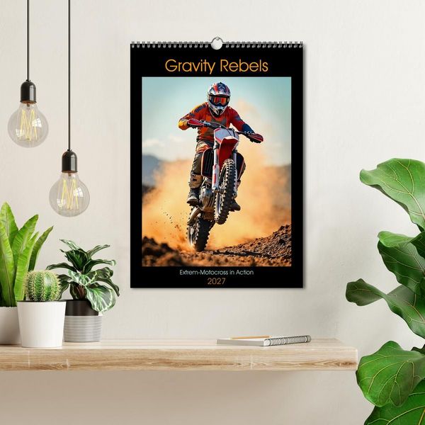 Produktbild: Gravity Rebels - Extrem-Motocross in Action (Wandkalender 2027 DIN A3 hoch), CALVENDO Monatskalender