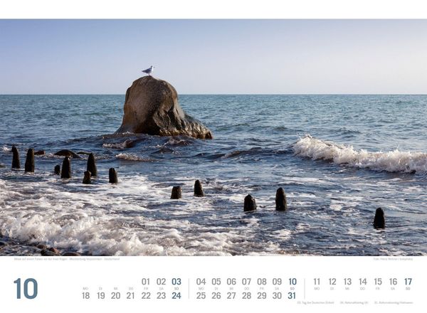 Produktbild: Ostsee ReiseLust Kalender 2027 | von Flensburg bis nach Usedom