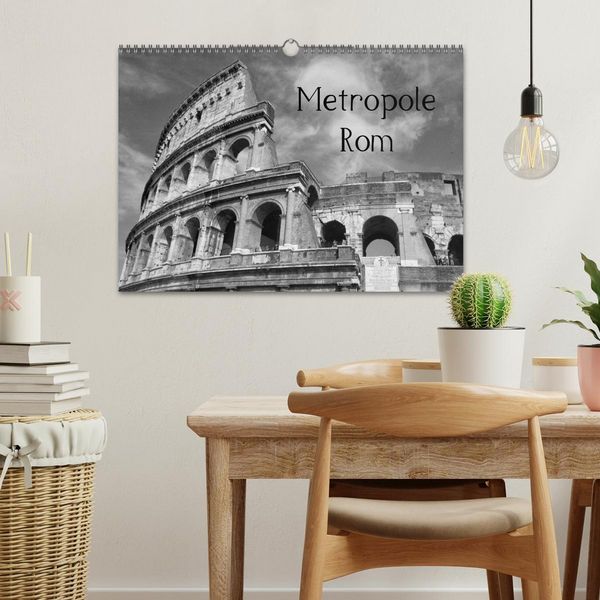 Produktbild: Metropole Rom (Wandkalender 2026 DIN A3 quer), CALVENDO Monatskalender
