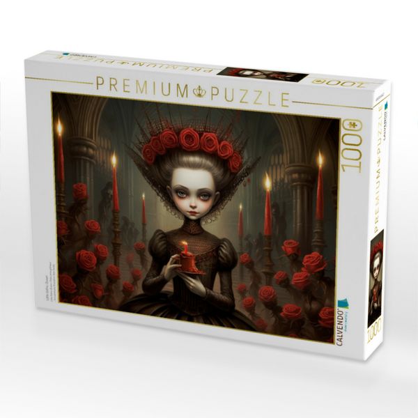 Produktbild: CALVENDO Puzzle Little Gothic-Queen | 1000 Teile Lege-Gr&ouml;&szlig;e 64x48cm Foto-Puzzle f&uuml;r gl&uuml;ckliche Stunden