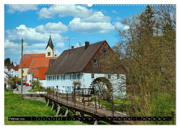 Produktbild: Die Stauden - Heimat in den westlichen W&auml;lder Augsburg (Wandkalender 2026 DIN A2 quer), CALVENDO Monatskalender