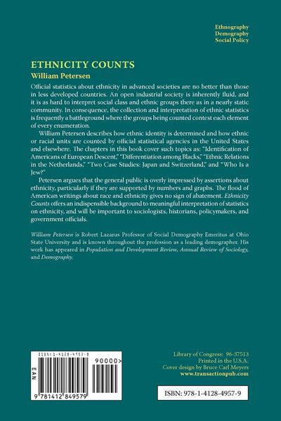 Produktbild: Ethnicity Counts