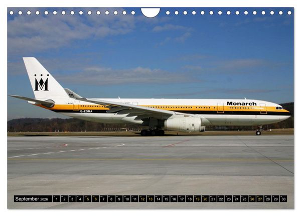Produktbild: Airbus Airliners (Wandkalender 2026 DIN A4 quer), CALVENDO Monatskalender