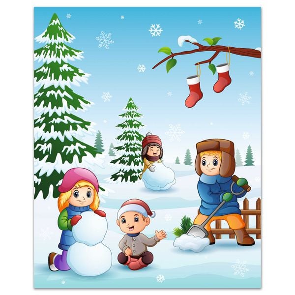 Produktbild: URSUS Mein magisches Kratzel Buch "Winterzeit"