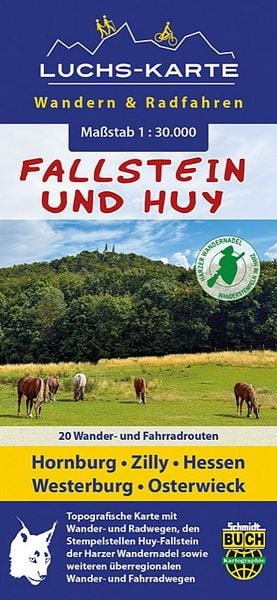 Produktbild: Luchskarte Fallstein und Huy