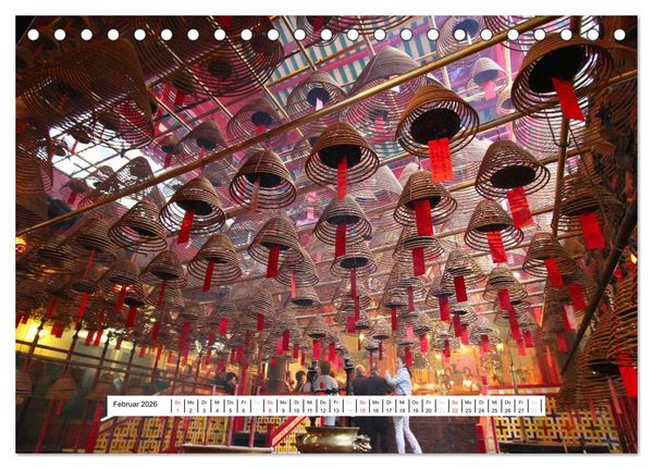 Produktbild: Hong Kong 2026 (Tischkalender 2026 DIN A5 quer), CALVENDO Monatskalender