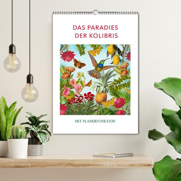 Produktbild: Das Paradies der Kolibris (Wandkalender 2026 DIN A2 hoch), CALVENDO Monatskalender