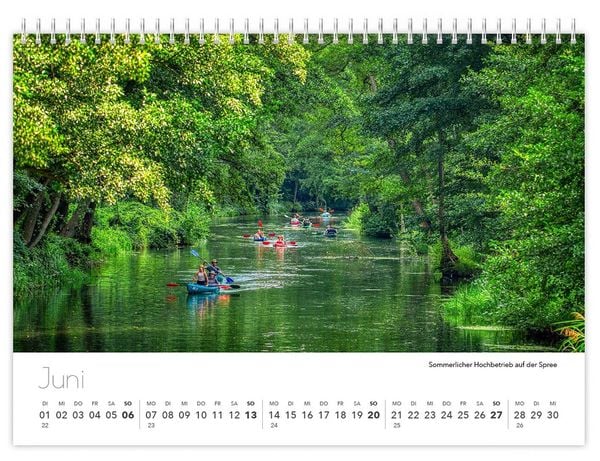 Produktbild: Kalender Spreewald kompakt - Peter Becker 2027