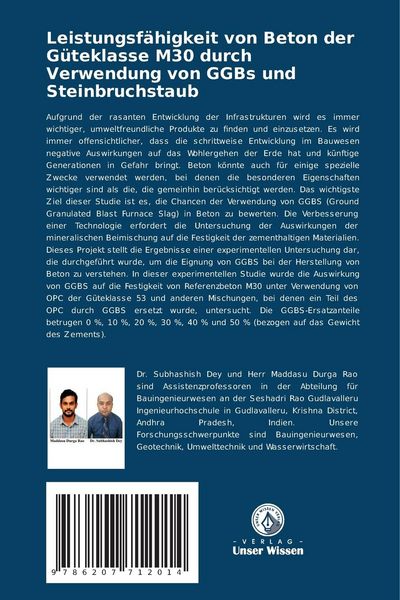 Produktbild: Leistungsf&auml;higkeit von Beton der G&uuml;teklasse M30 durch Verwendung von GGBs und Steinbruchstaub