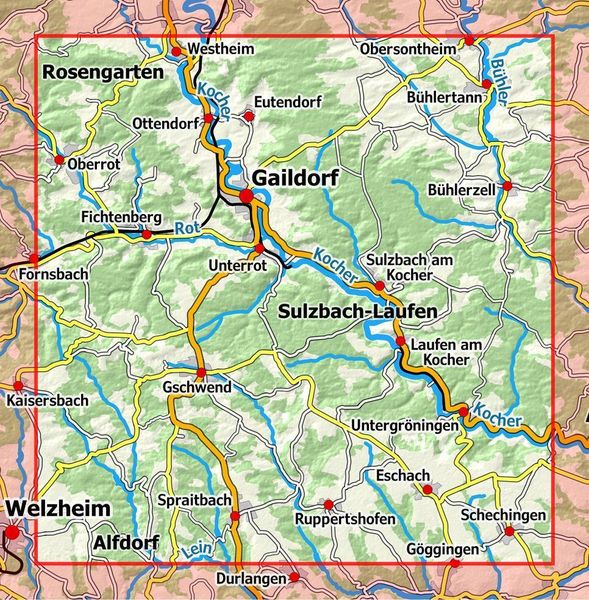 Produktbild: Gaildorf und Umgebung