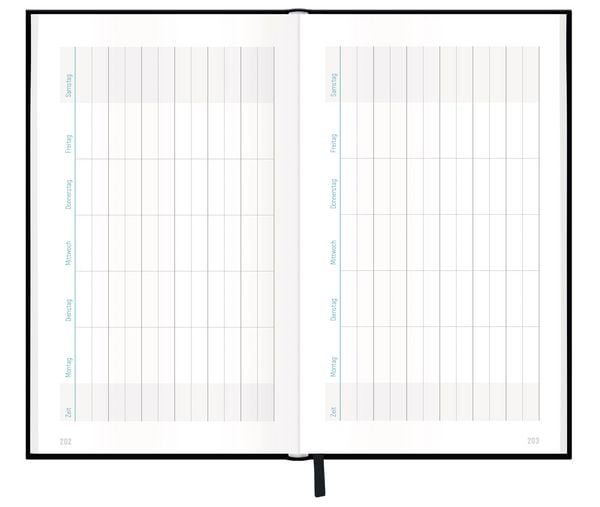 Produktbild: H&auml;fft-Timer slim - Jugendkalender 26/27