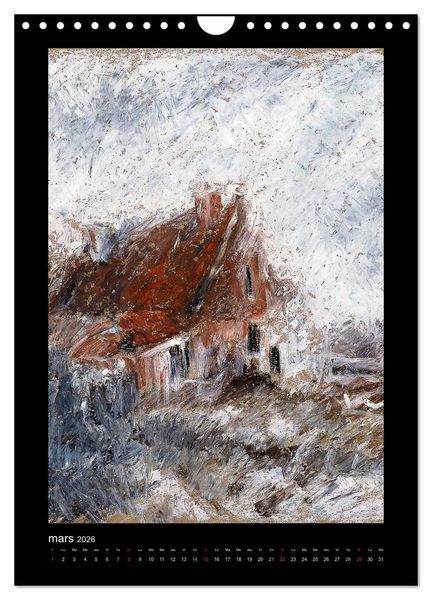Produktbild: Les Paysages de Topaze (Calendrier mural 2026 DIN A4 horizontal), CALVENDO calendrier mensuel