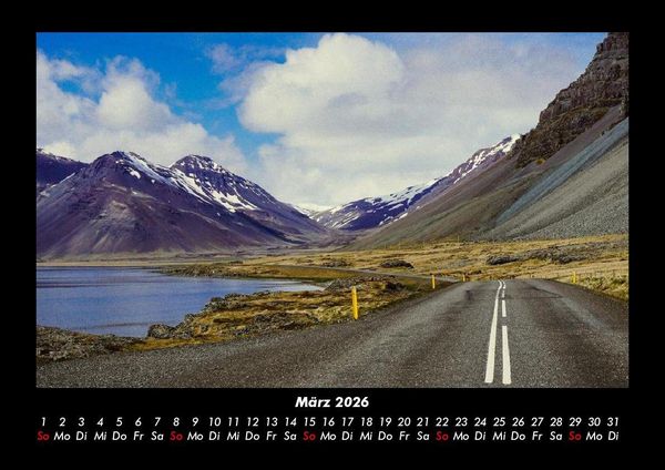 Produktbild: Landschaftskalender 2026 Fotokalender DIN A3