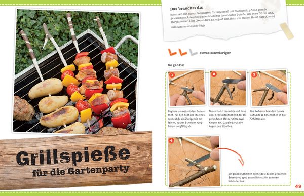 Produktbild: Tolle Schnitzereien f&uuml;r Kinder ab 8 Jahren