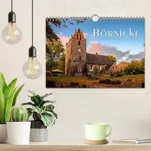 Produktbild: B&ouml;rnicke - Historisches Angerdorf im Barnim (Wandkalender 2026 DIN A4 quer), CALVENDO Monatskalender