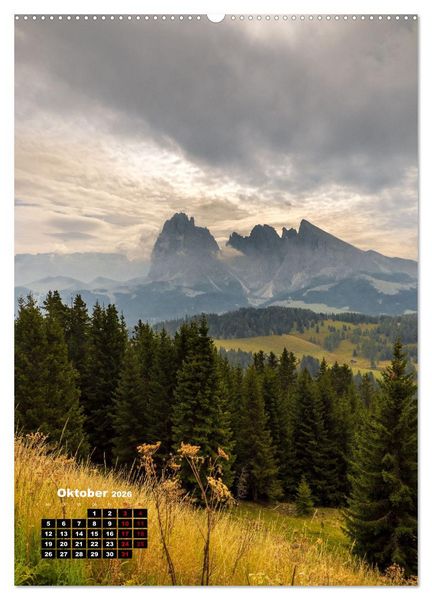 Produktbild: S&uuml;dtirol, das Wanderparadies (Wandkalender 2026 DIN A2 hoch), CALVENDO Monatskalender