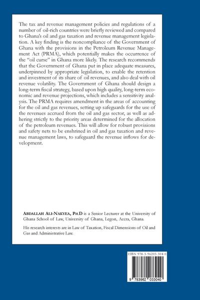 Produktbild: An Examination of Oil and Gas Taxation and Revenue Management in Ghana