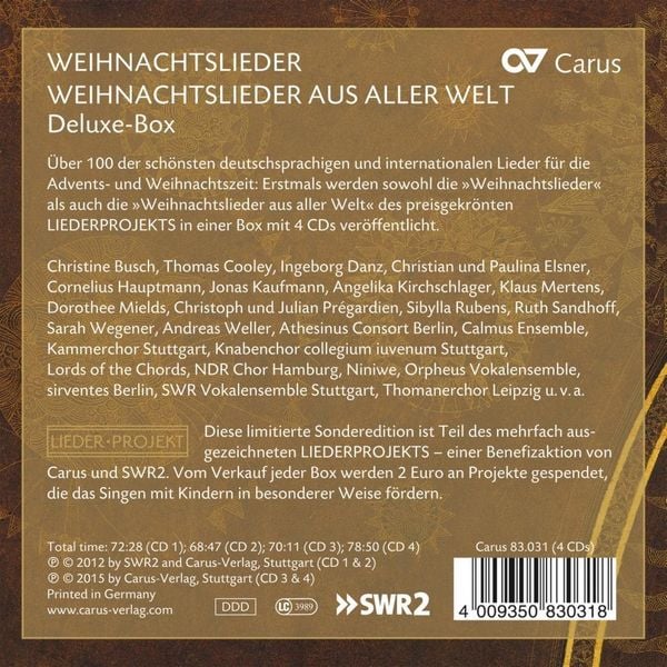 Produktbild: Kaufmann/Mertens/Busch/Mields/Pr'gardien/Athesinus: Weihnach