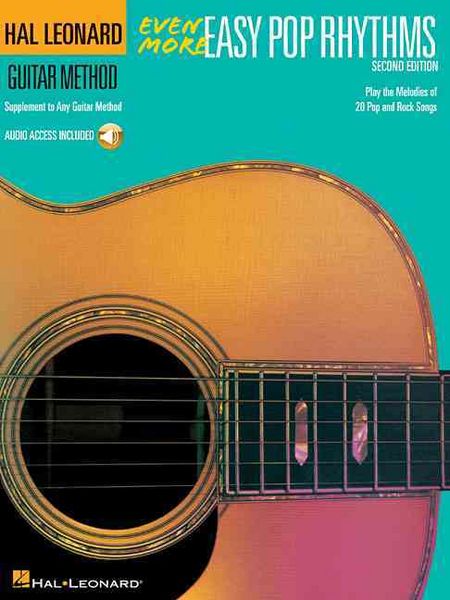 Produktbild: Even More Easy Pop Rhythms - 2nd Edition Hal Leonard Guitar Method Book/Online Audio