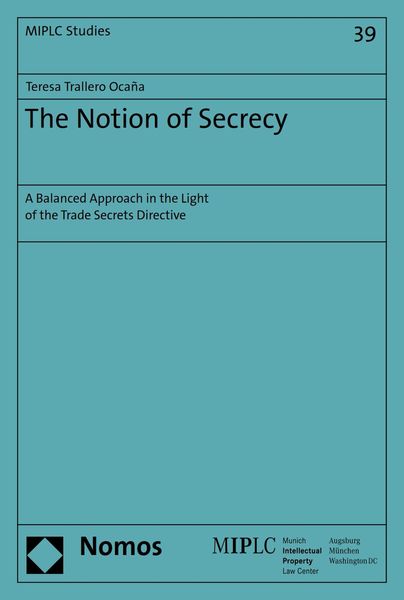 Produktbild: The Notion of Secrecy