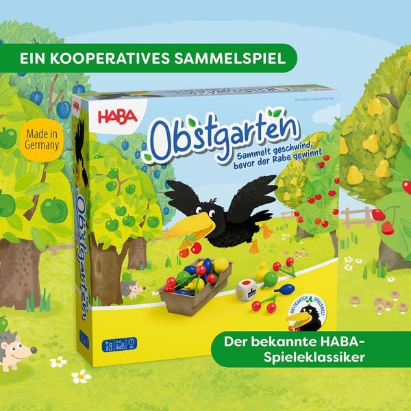 Produktbild: HABA 2013838001 - Obstgarten, W&uuml;rfelspiel