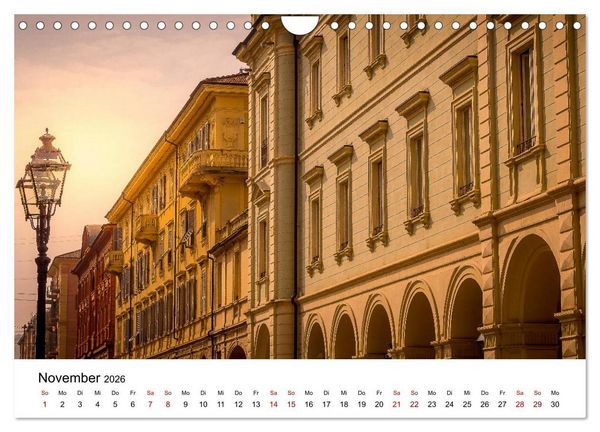 Produktbild: Piemont und Turin (Wandkalender 2026 DIN A4 quer), CALVENDO Monatskalender